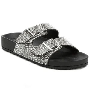 MADDEN GIRL Rhinestone Sandals